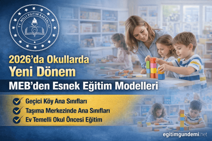 meb esnek eğitim modelini açıkladı