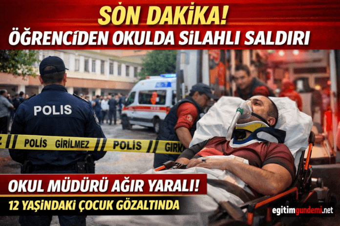 öğrenci tüfekle okul müdürünü vurdu