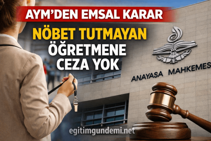 AYM'den nöbet kararı