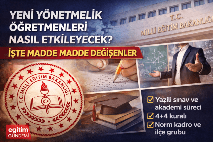 yeni yönetici atama yönetmeliği