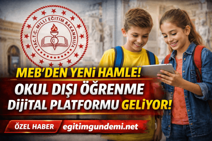 okul dışı öğrenme için dijital platform