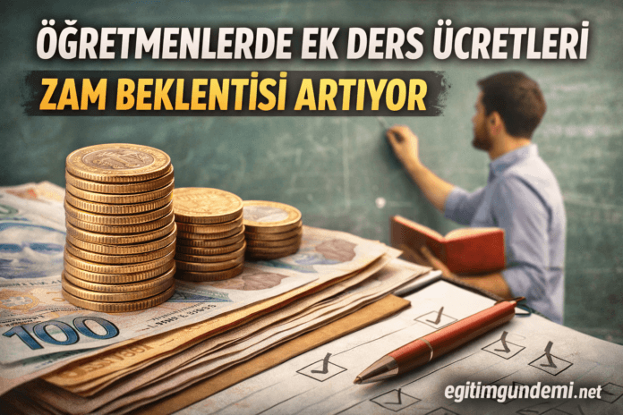 öğretmenlerin ek ders ücretleri