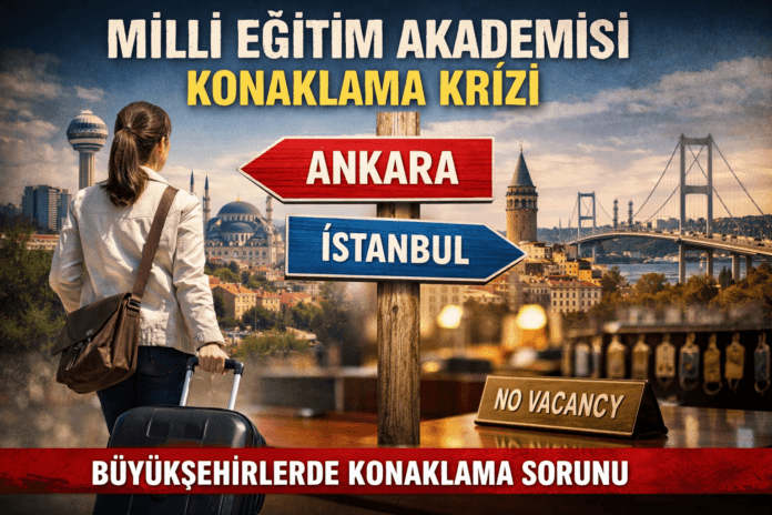 Milli Eğitim Akademisi’nde Konaklama Tartışması