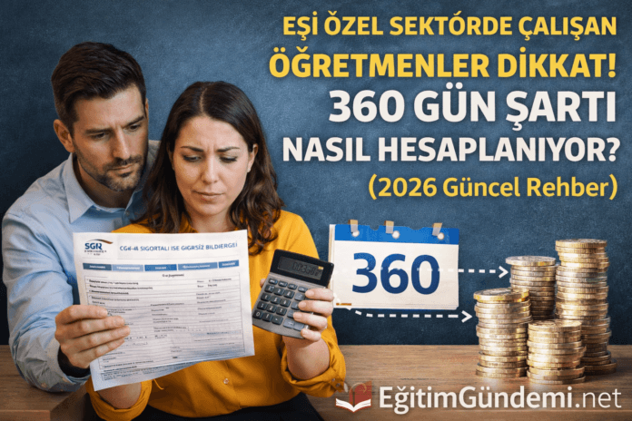 eşi özel sektörde çalışan öğretmenler için 360 gün rehberi