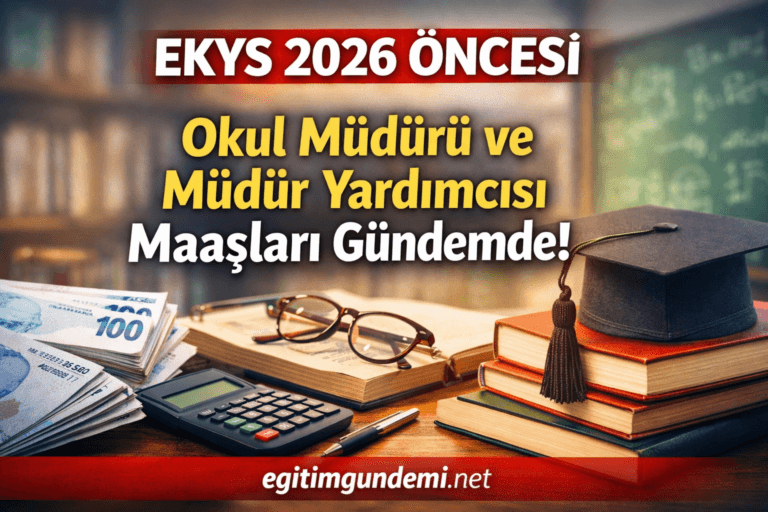 EKYS 2026 Öncesi Okul Müdürü ve Müdür Yardımcısı Maaşları Gündemde: Akademik Kariyer Maaşı Nasıl Etkiliyor?